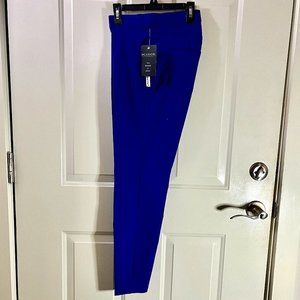 NWT Zac & Rachel SZ 8 Blue Hawaii Pull-On Pants